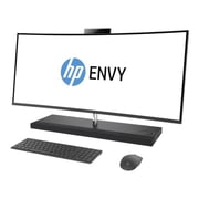 HP ENVY Curved 34-B100NE All-in-One Desktop - Core i7 2.4GHz 16GB 1TB+256GB 4GB Win10 34inch QHD Dark Ash Silver