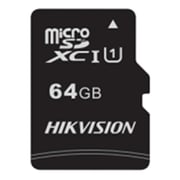 Hikvision 64GB microSD Memory Card W/Adapter HS-TF-C1
