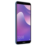 جهاز هواوي Y7 Prime 2018 32GB ذو شريحتين سعة 4GB لون أزرق 4G LTE