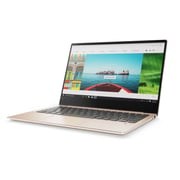 لابتوب لينوفو آيدياباد 720S - معالج كور i7 سرعة قراءة 1.8 جيجاهيرتز ذاكرة 8 جيجابايت و256 جيجابايت مشتركة ويندوز 10 شاشة قياس 13.3 بوصة FHD ذهبي شامبانيا