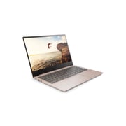 لابتوب لينوفو آيدياباد 720S - معالج كور i7 سرعة قراءة 1.8 جيجاهيرتز ذاكرة 8 جيجابايت و256 جيجابايت مشتركة ويندوز 10 شاشة قياس 13.3 بوصة FHD ذهبي شامبانيا