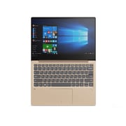 لابتوب لينوفو آيدياباد 720S - معالج كور i7 سرعة قراءة 1.8 جيجاهيرتز ذاكرة 8 جيجابايت و256 جيجابايت مشتركة ويندوز 10 شاشة قياس 13.3 بوصة FHD ذهبي شامبانيا