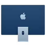 Apple iMac 24-inch (2021) - Apple M1 Chip / 8GB RAM / 256GB SSD / 7-core GPU / macOS Big Sur / English Keyboard / Blue / Middle East Version - [MJV93ZS/A]
