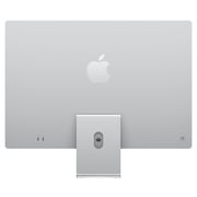 Apple iMac 24-inch (2021) - Apple M1 Chip / 8GB RAM / 256GB SSD / 7-core GPU / macOS Big Sur / English Keyboard / Silver / Middle East Version - [MGTF3ZS/A]