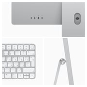 iMac 24-inch (2021) - M1 chip 8GB 256GB 8 Core GPU 24inch Silver English/Arabic Keyboard - Middle East Version