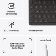 iPad 9th Generation (2021) WiFi+Cellular 256GB 10.2inch Space Grey Middle East Version with FaceTime