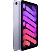 iPad Mini (2021) واي فاي 64 جيجابايت 8.3 بوصة بنفسجي (فيس تايم - المواصفات الدولية)