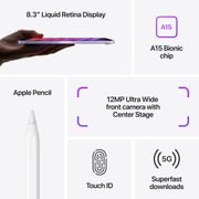 iPad mini (2021) WiFi 64GB 8.3inch Purple (FaceTime - International Specs)