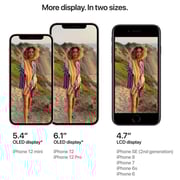 Apple iPhone 12 mini (128GB) - Purple Middle East Version with FaceTime