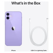 Apple iPhone 12 mini (128GB) - Purple Middle East Version with FaceTime