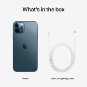 Apple iPhone 12 Pro (256GB) - Pacific Blue Middle East Version with FaceTime