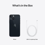 iPhone 13 mini 128 جيجابايت أسود مع فيس تايم - إصدار الشرق الأوسط