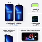 Apple iPhone 13 Pro Max (512GB) - Sierra Blue Middle East Version with FaceTime