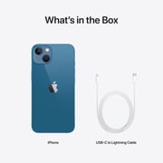 iPhone 13 128 جيجابايت أزرق (فيس تايم - المواصفات الدولية)