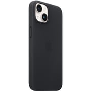 Apple iPhone 14 Pro Max Leather Case Midnight with MagSafe
