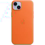 Apple iPhone 14 Pro Leather Case Orange with MagSafe