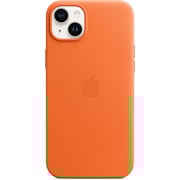 Apple iPhone 14 Pro Leather Case Orange with MagSafe