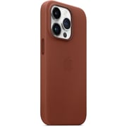 Apple iPhone 14 Pro Max Leather Case Umber with MagSafe
