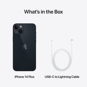 Apple iPhone 14 Plus (128GB) - Midnight Middle East Version with FaceTime
