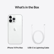 Apple iPhone 14 Pro Max (1TB) - Silver Middle East Version with FaceTime