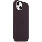 Apple iPhone 14 Plus Silicone Case Elderberry with MagSafe