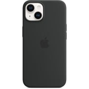 Apple iPhone 14 Plus Silicone Case Midnight with MagSafe