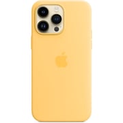 Apple iPhone 14 Pro Max Silicone Case Sunglow with MagSafe