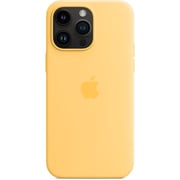 Apple iPhone 14 Pro Max Silicone Case Sunglow with MagSafe