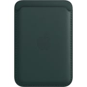 Apple iPhone Leather Wallet Forest Green with MagSafe