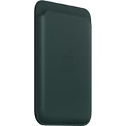 Apple iPhone Leather Wallet Forest Green with MagSafe