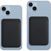 Apple iPhone Leather Wallet Ink with MagSafe