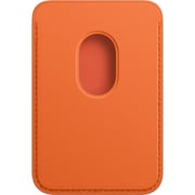 Apple iPhone Leather Wallet Orange with MagSafe