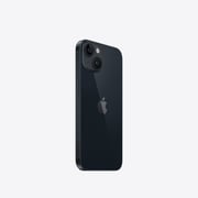 Apple iPhone 14 بذاكرة داخلية 128 جيجابايت لون أسود منتصف الليل- إصدار الولايات المتحدة (شريحتا eSIM، ولا توجد بطاقة SIM فعلية)