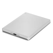 LaCie 2TB USB 3.1 Type-C Mobile Drive Moon Silver