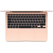 Apple MacBook Air 13-inch (2020) - Apple M1 Chip / 8GB RAM / 512GB SSD / 8-core GPU / macOS Big Sur / English & Arabic Keyboard / Gold / Middle East Version - [MGNE3AB/A]