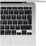 Apple MacBook Air 13-inch (2020) - Apple M1 Chip / 8GB RAM / 512GB SSD / 8-core GPU / macOS Big Sur / English Keyboard / Silver / Middle East Version - [MGNA3ZS/A]