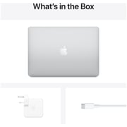 MacBook Air 13-inch (2020) - M1 8GB 512GB 8 Core GPU 13.3inch Silver English/Arabic Keyboard - Middle East Version
