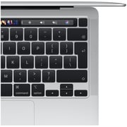 Apple MacBook Pro 13-inch (2020) - Apple M1 Chip / 8GB RAM / 512GB SSD / 8-core GPU / macOS Big Sur / English & Arabic Keyboard / Silver / Middle East Version - [MYDC2AB/A]