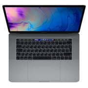 MacBook Pro 15-inch with Touch Bar and Touch ID (2019) - Core i7 2.6GHz 16GB 256GB 4GB Space Grey English/Arabic Keyboard