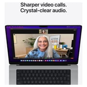 Apple MacBook Pro 16-inch (2021) - Apple M1 Chip Max / 32GB RAM / 1TB SSD / 32-core GPU / macOS Monterey / English & Arabic Keyboard / Silver / Middle East Version - [MK1H3AB/A]