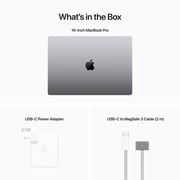Apple MacBook Pro 16-inch (2023) - M2 Pro chip with 12‑core CPU 16GB 512GB 19‑core GPU Space Grey English Keyboard Pre-order