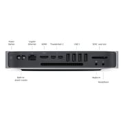 Mac mini (2014) - Core i5 2.6GHz 8GB 1TB Shared Silver English/Arabic Keyboard