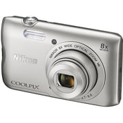 Nikon Coolpix A300 Digital Compact Camera Silver