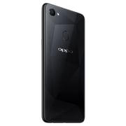 جهاز أوبو F7 بتقنية 4G LTE ذو شريحتين وذاكرة 64GB لون أسود ماسي