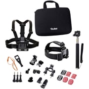 Rollei Actioncam 415 Action Camera Black + Rollei Zubehor Outdoor Kit
