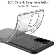 Brandtech Clear Case W/Screen Protector For Galaxy S20
