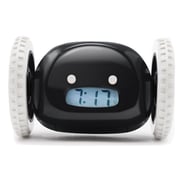 Clocky alarm clock on wheels - Black
