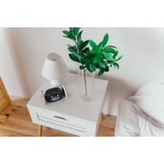 Clocky alarm clock on wheels - Black
