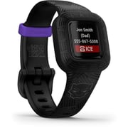 Garmin 010-02441-10 Vivofit Jr. 3 Smart Watch Black Panther