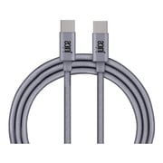 Juice Braided Type C To Type C Cable 1m Grey